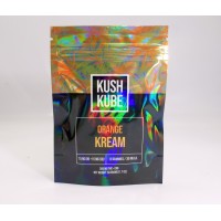 Kush Kube- Legal Cannabis - Gummies - Orange Kream Flavor - 300MG - THC+CBD - (10 Gummies)